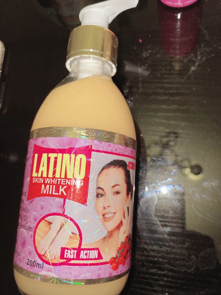 Latino Skin Whitening Milk Fast Action Super Whitening Milk Big Bottle