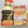 PKRC PRETTY WOMAN EGG YOLK Double WHITENING MILK + SERUM + WHITENING EGG SOAP