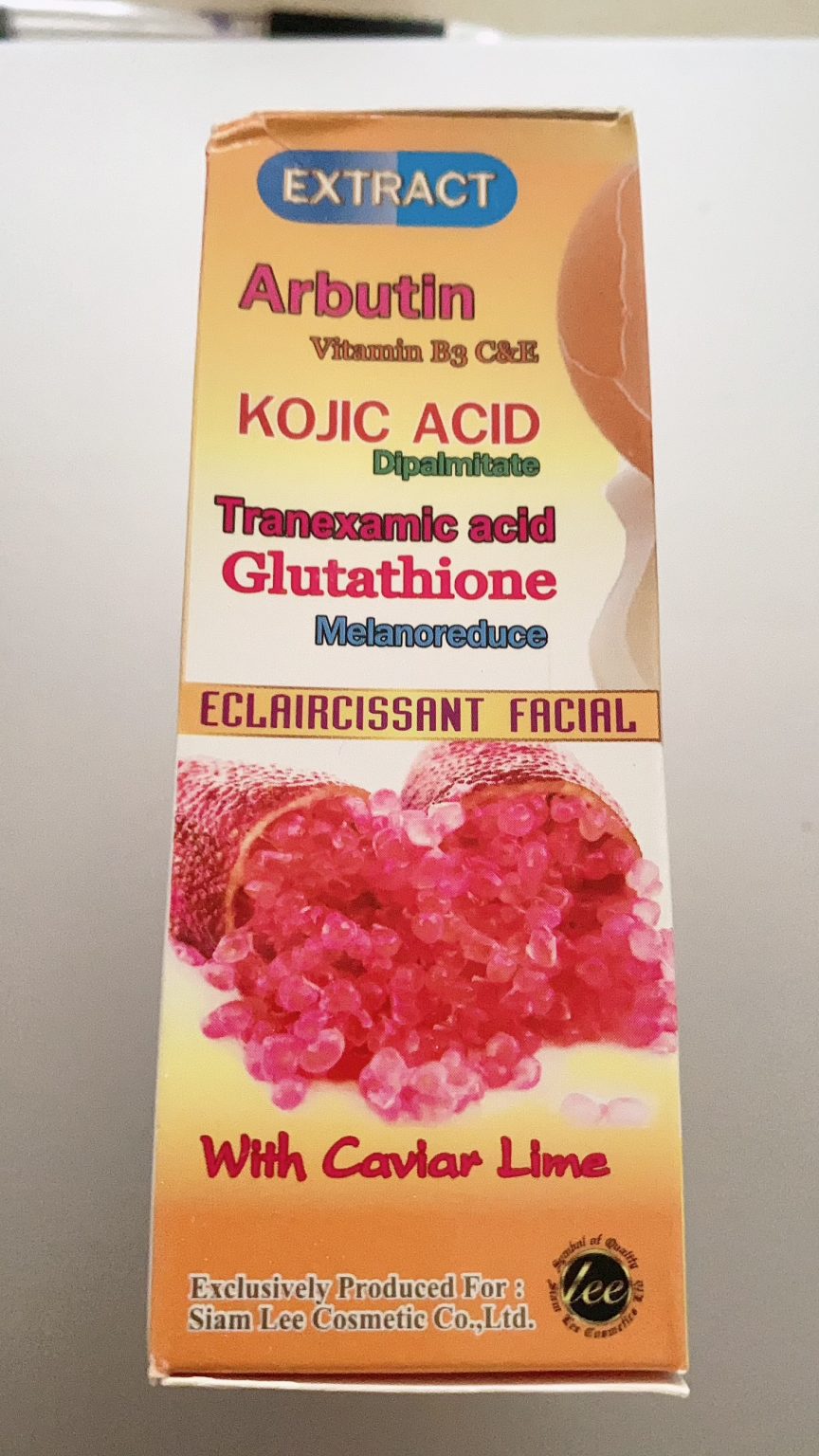 Floride HalfCaste Super Whitening Egg Yolk Body Lotion 3X Whitening