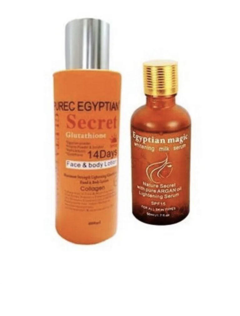 Pure Egyptian Secret Glutathione Whitening Lotion 400ml + Whitening