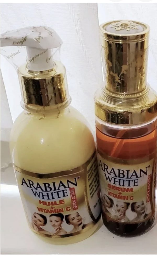 ARABIAN WHITE BODY LIGHTENING LOTION AND SERUM BIG BOTTLE SERUM