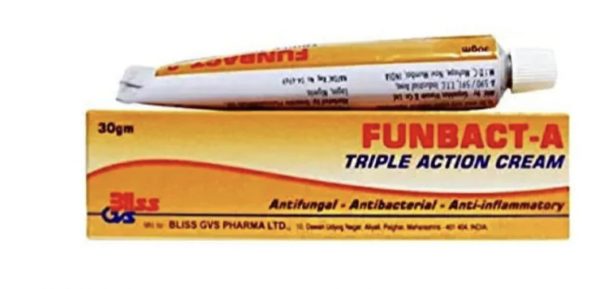 Funbact A Triple Action Tube Cream X 10 Tubes