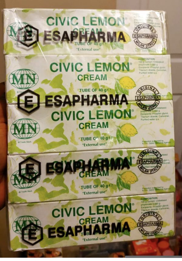 Civic Lemon Lightening Tube Cream X 10 Tubes