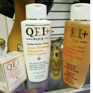 Qei+Paris Brightening 500ml Lotion Set (Lotion,Oil,Soap, Cleanser) 100% Authentic